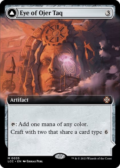Eye of Ojer Taq (Extended Art), Commander: The Lost Caverns of Ixalan 35