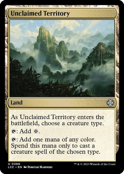 Unclaimed Territory, Commander: The Lost Caverns of Ixalan 366