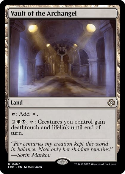 Vault of the Archangel, Commander: The Lost Caverns of Ixalan 367