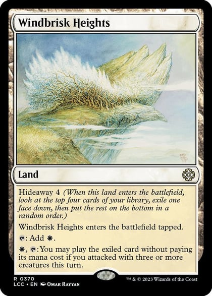 Windbrisk Heights, Commander: The Lost Caverns of Ixalan 370