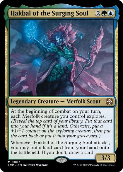 Hakbal of the Surging Soul, Commander: The Lost Caverns of Ixalan 3