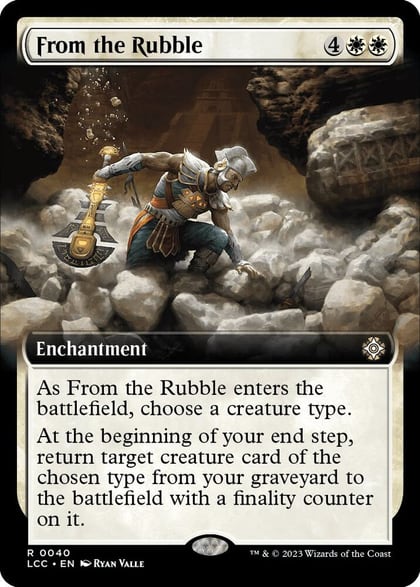 From the Rubble (Extended Art), Commander: The Lost Caverns of Ixalan 40