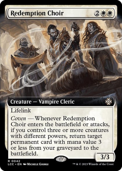 Redemption Choir (Extended Art), Commander: The Lost Caverns of Ixalan 42