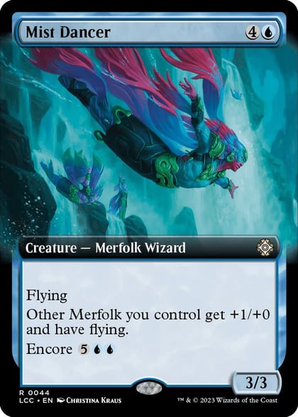 Mist Dancer (Extended Art), Commander: The Lost Caverns of Ixalan 44