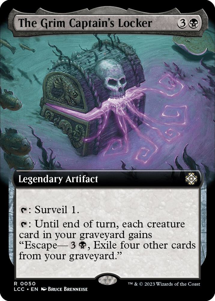 The Grim Captain's Locker (Extended Art), Commander: The Lost Caverns of Ixalan 50