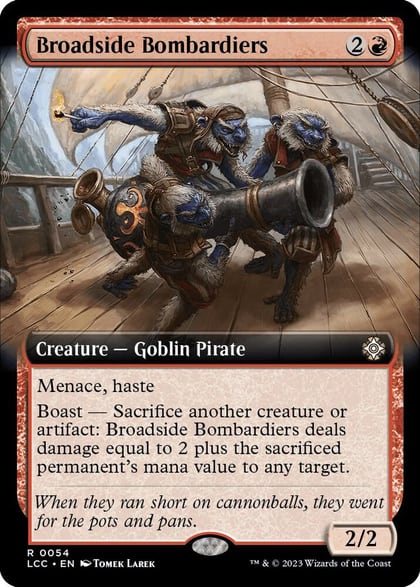 Broadside Bombardiers (Extended Art), Commander: The Lost Caverns of Ixalan 54