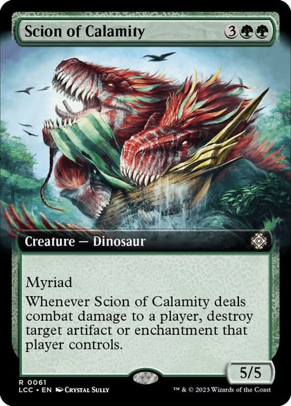Scion of Calamity (Extended Art), Commander: The Lost Caverns of Ixalan 61