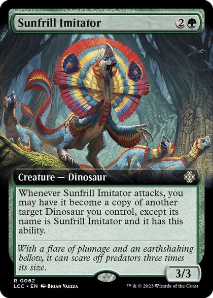 Sunfrill Imitator (Extended Art), Commander: The Lost Caverns of Ixalan 62