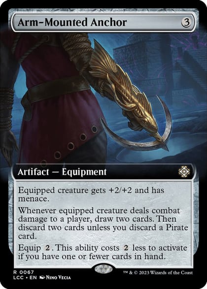 Arm-Mounted Anchor (Extended Art), Commander: The Lost Caverns of Ixalan 67