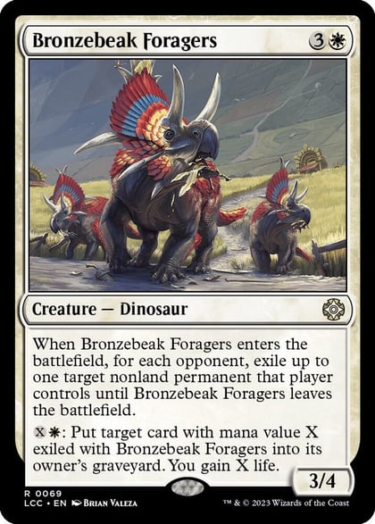 Bronzebeak Foragers, Commander: The Lost Caverns of Ixalan 69