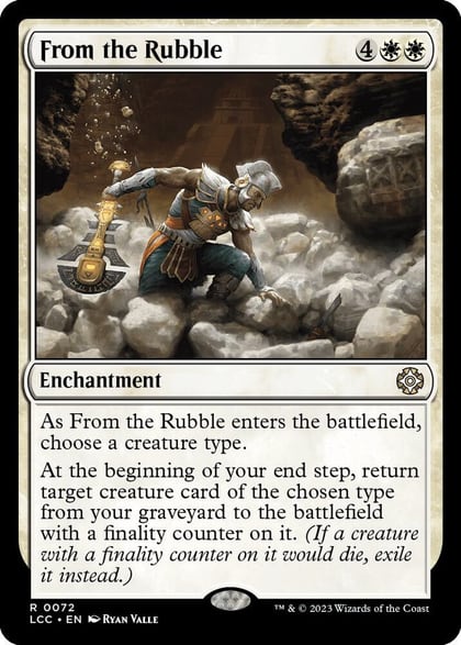 From the Rubble, Commander: The Lost Caverns of Ixalan 72