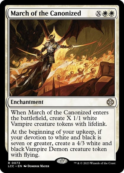 March of the Canonized, Commander: The Lost Caverns of Ixalan 73