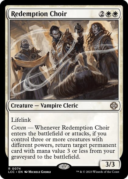 Redemption Choir, Commander: The Lost Caverns of Ixalan 74