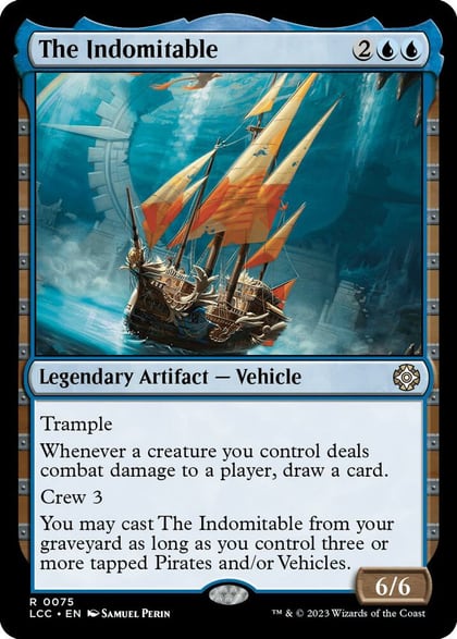 The Indomitable, Commander: The Lost Caverns of Ixalan 75