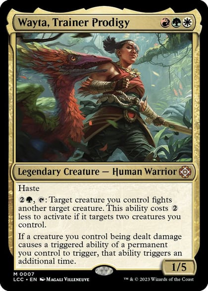 Wayta, Trainer Prodigy, Commander: The Lost Caverns of Ixalan 7