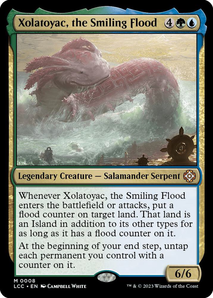 Xolatoyac, the Smiling Flood, Commander: The Lost Caverns of Ixalan 8