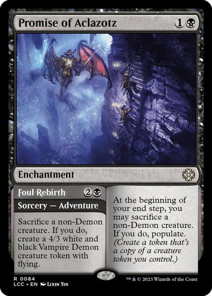 Promise of Aclazotz, Commander: The Lost Caverns of Ixalan 84