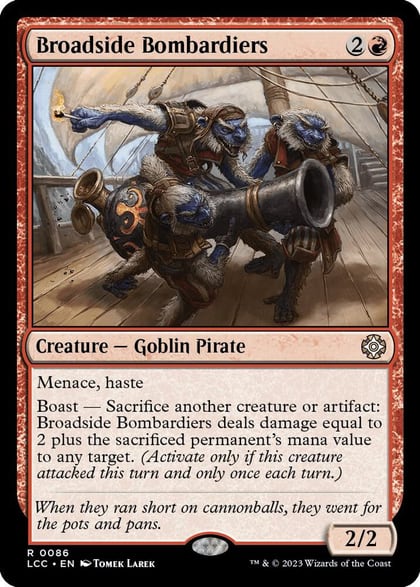 Broadside Bombardiers, Commander: The Lost Caverns of Ixalan 86