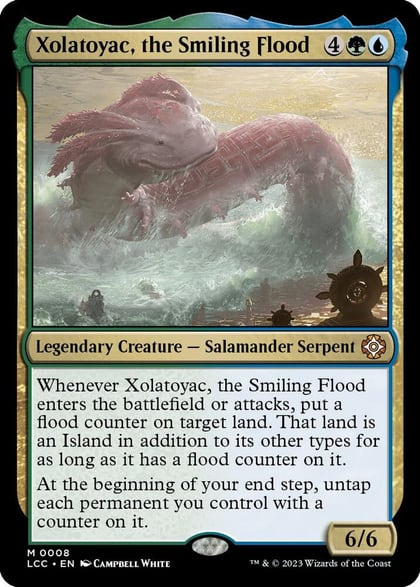 Xolatoyac, the Smiling Flood, Commander: The Lost Caverns of Ixalan 8