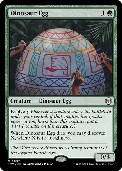 Dinosaur Egg, Commander: The Lost Caverns of Ixalan 92
