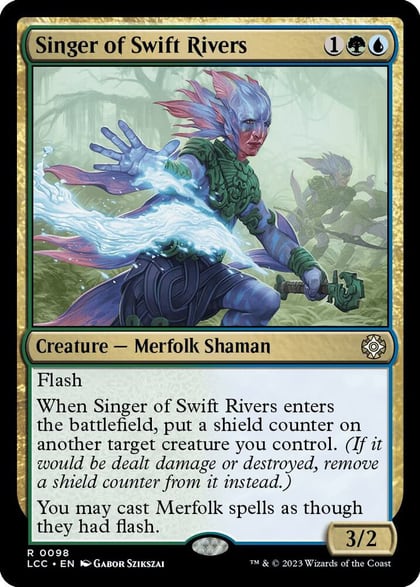 Singer of Swift Rivers, Commander: The Lost Caverns of Ixalan 98