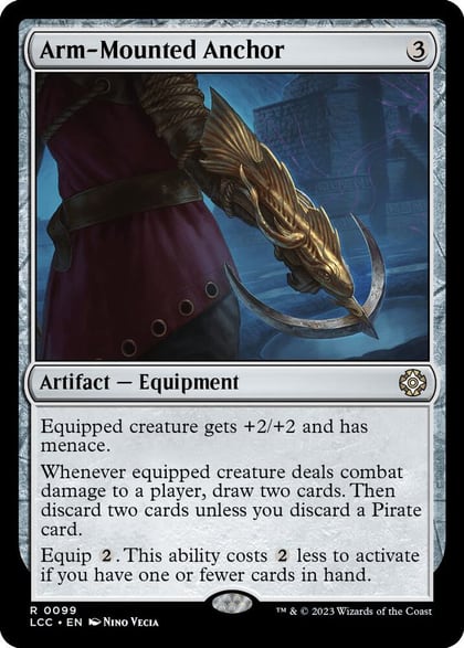 Arm-Mounted Anchor, Commander: The Lost Caverns of Ixalan 99