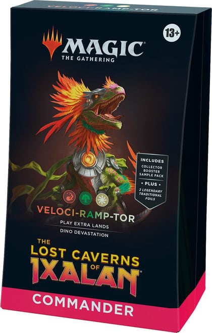 The Lost Caverns of Ixalan Commander Deck - Veloci-Ramp-Tor, Commander: The Lost Caverns of Ixalan P517516