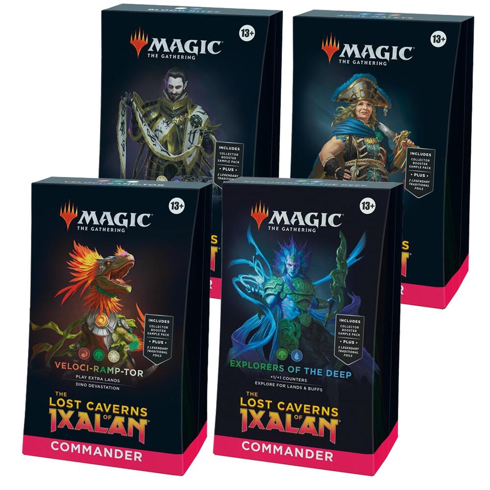 The Lost Caverns of Ixalan Commander Deck Case, Commander: The Lost Caverns of Ixalan P517517