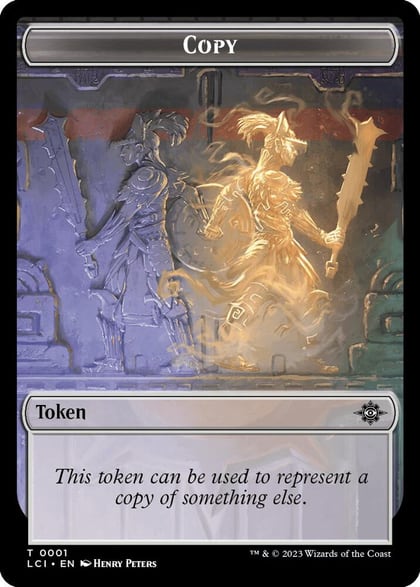 Copy // Merfolk (0005) Double-Sided Token, The Lost Caverns of Ixalan 1 // 5