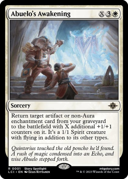Abuelo's Awakening, The Lost Caverns of Ixalan 1