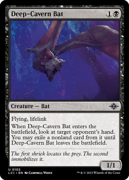Deep-Cavern Bat, The Lost Caverns of Ixalan 102