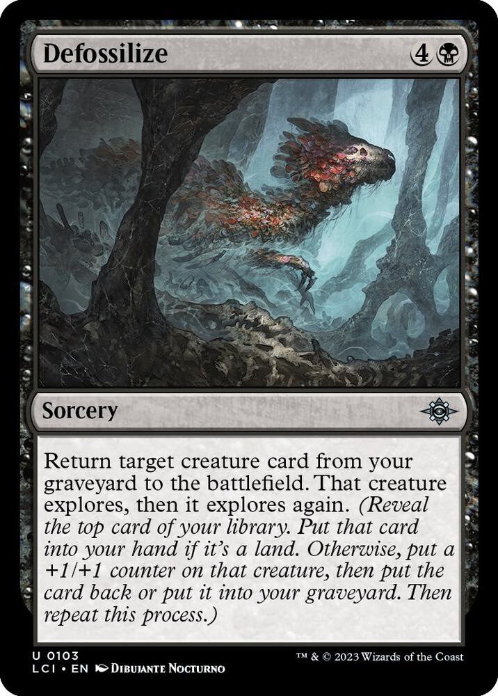 Defossilize, The Lost Caverns of Ixalan 103