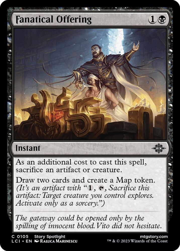Fanatical Offering, The Lost Caverns of Ixalan 105