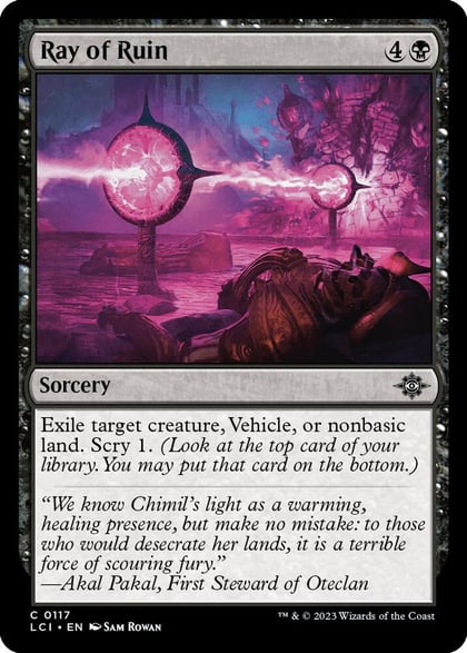 Ray of Ruin, The Lost Caverns of Ixalan 117