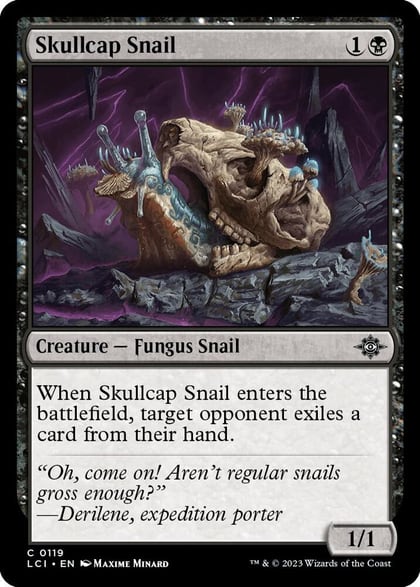 Skullcap Snail, The Lost Caverns of Ixalan 119