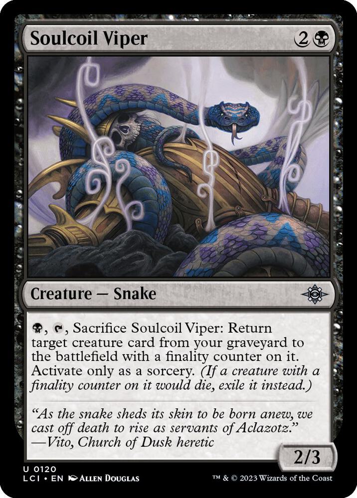 Soulcoil Viper, The Lost Caverns of Ixalan 120