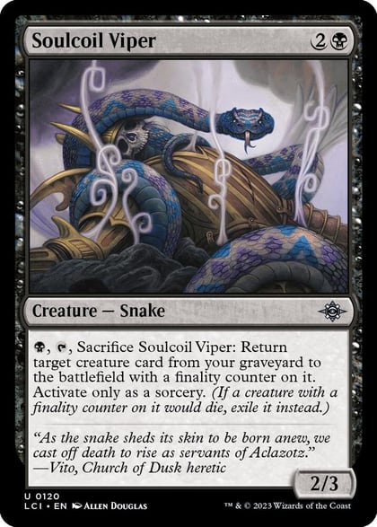 Soulcoil Viper, The Lost Caverns of Ixalan 120