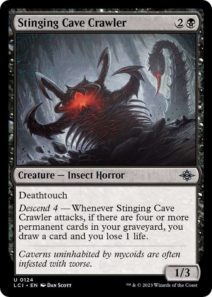 Stinging Cave Crawler, The Lost Caverns of Ixalan 124