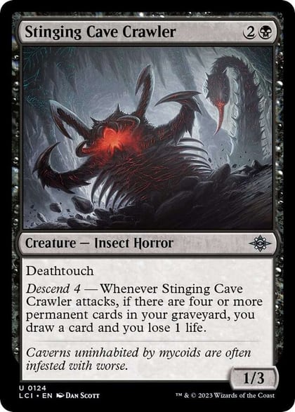 Stinging Cave Crawler, The Lost Caverns of Ixalan 124
