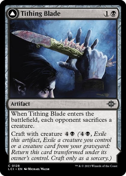 Tithing Blade, The Lost Caverns of Ixalan 128