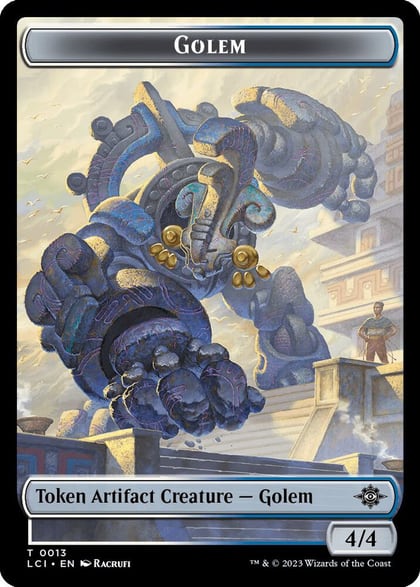 Golem Token, The Lost Caverns of Ixalan 13