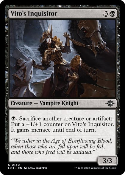 Vito's Inquisitor, The Lost Caverns of Ixalan 130