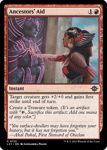 Ancestors' Aid, The Lost Caverns of Ixalan 132