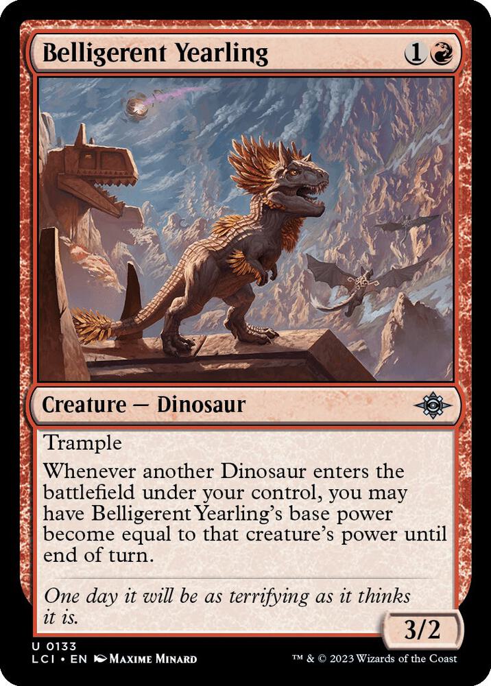 Belligerent Yearling, The Lost Caverns of Ixalan 133