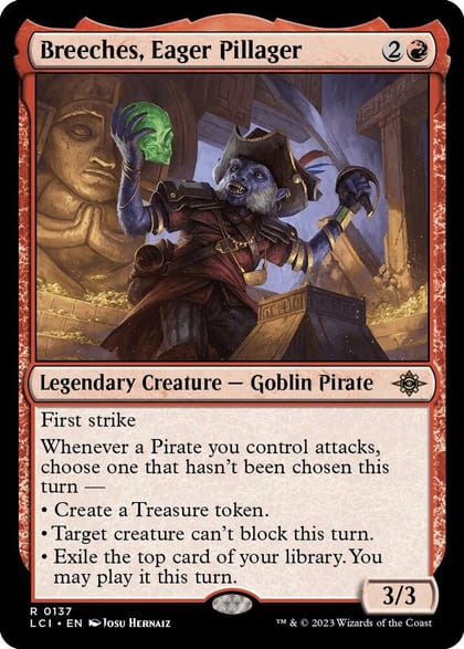 Breeches, Eager Pillager, The Lost Caverns of Ixalan 137