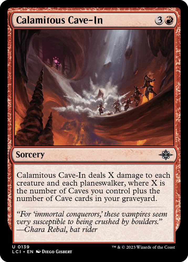 Calamitous Cave-In, The Lost Caverns of Ixalan 139
