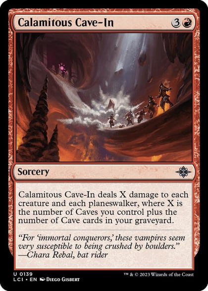 Calamitous Cave-In, The Lost Caverns of Ixalan 139