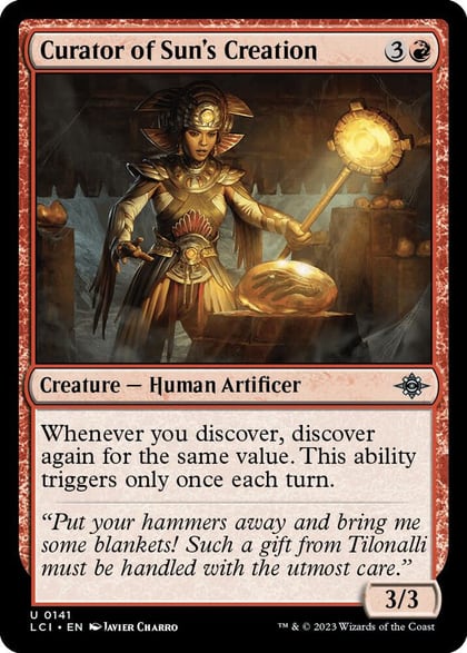 Curator of Sun's Creation, The Lost Caverns of Ixalan 141