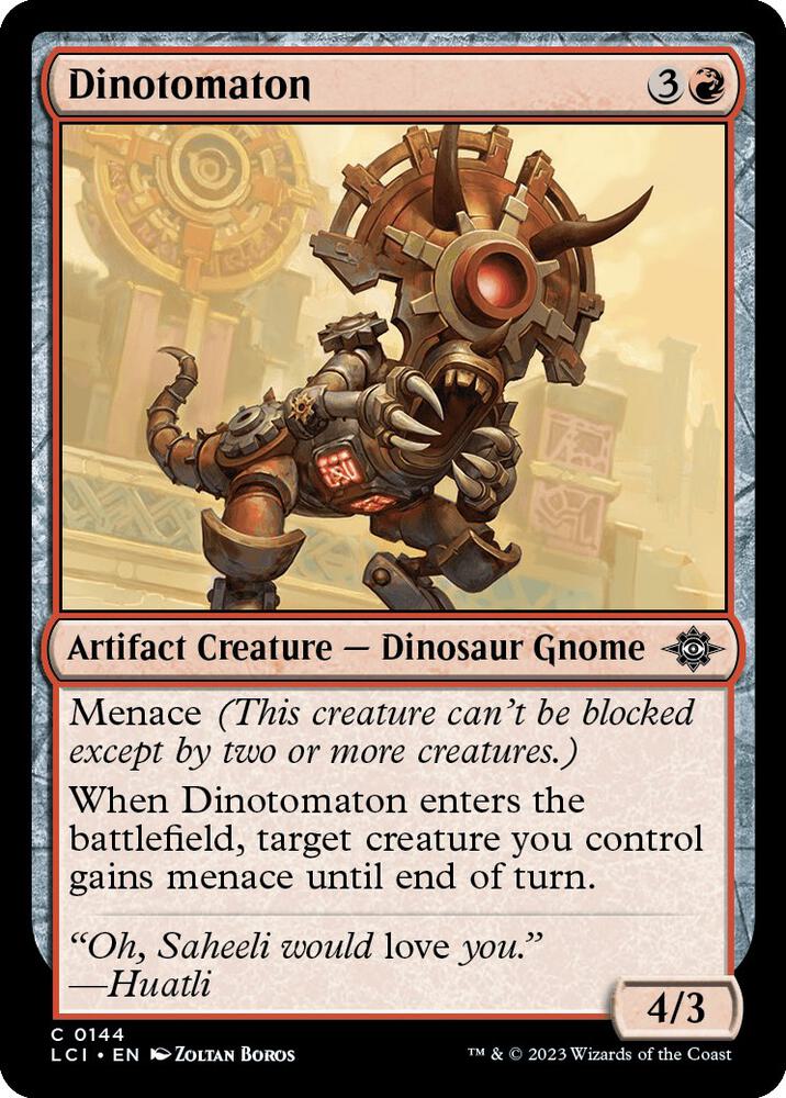 Dinotomaton, The Lost Caverns of Ixalan 144