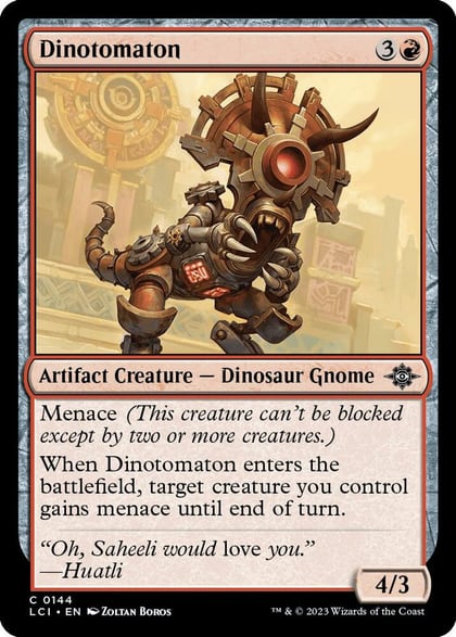Dinotomaton, The Lost Caverns of Ixalan 144